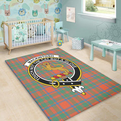 MacKintosh Ancient Tartan Crest Area Rug