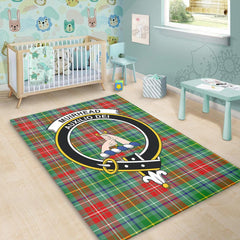 Muirhead Tartan Crest Area Rug