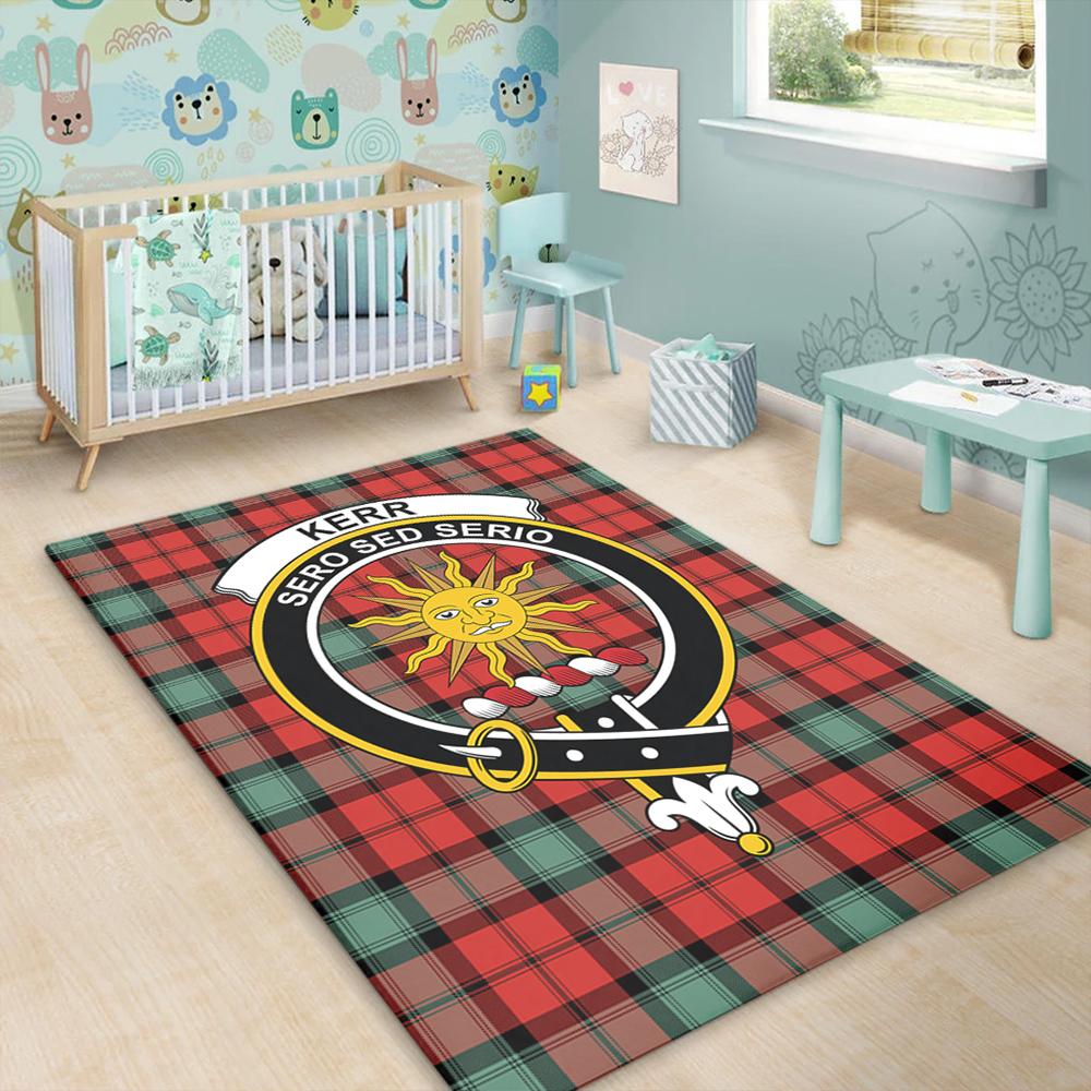 Kerr Ancient Tartan Crest Area Rug