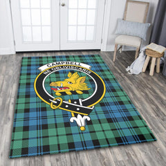 Campbell Ancient 01 Tartan Crest Area Rug