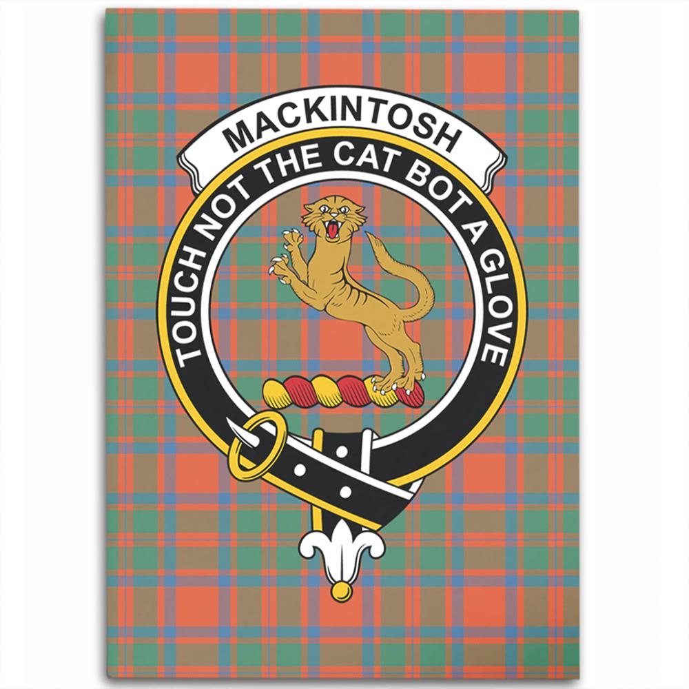 MacKintosh Ancient Tartan Crest Area Rug