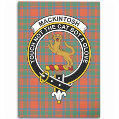 MacKintosh Ancient Tartan Crest Area Rug