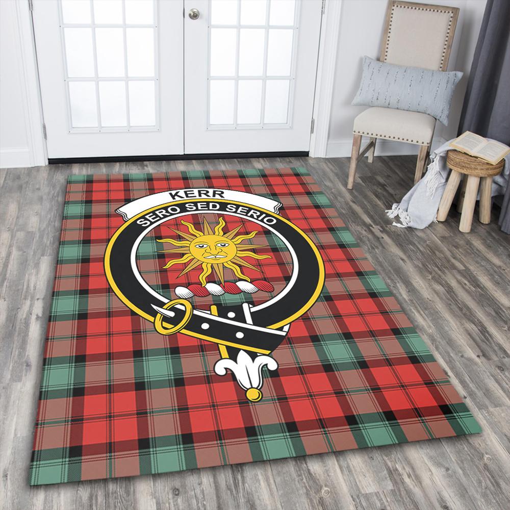 Kerr Ancient Tartan Crest Area Rug