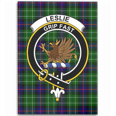 Leslie Hunting Ancient Tartan Crest Area Rug
