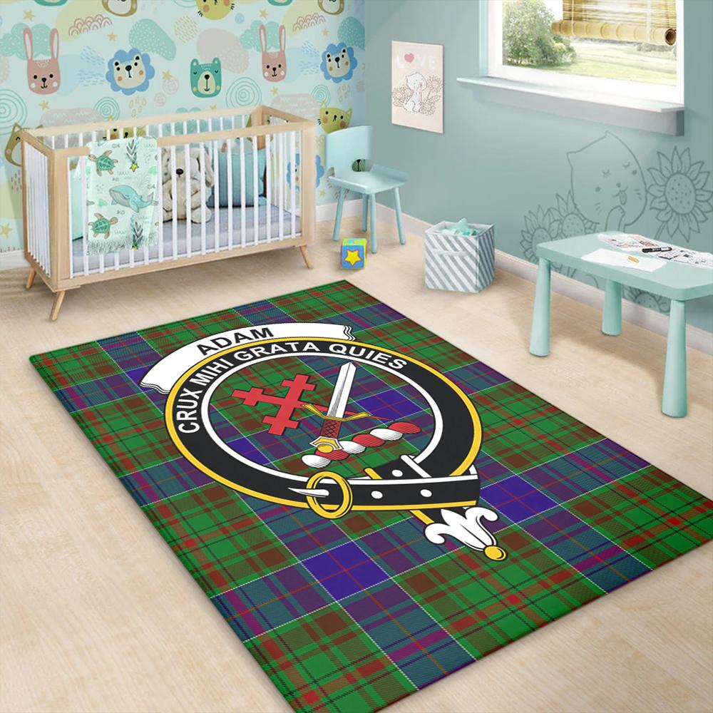 Adam Tartan Crest Area Rug