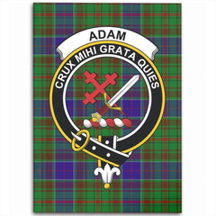 Adam Tartan Crest Area Rug
