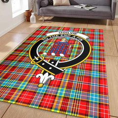 Ogilvie Hunting Ancient Tartan Crest Area Rug