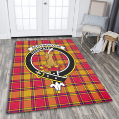 Scrymgeour Tartan Crest Area Rug