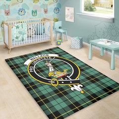 Wallace Hunting Ancient Tartan Crest Area Rug
