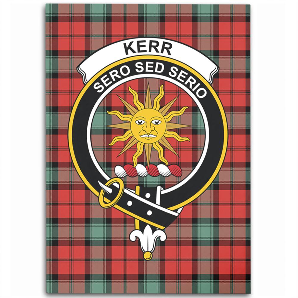 Kerr Ancient Tartan Crest Area Rug