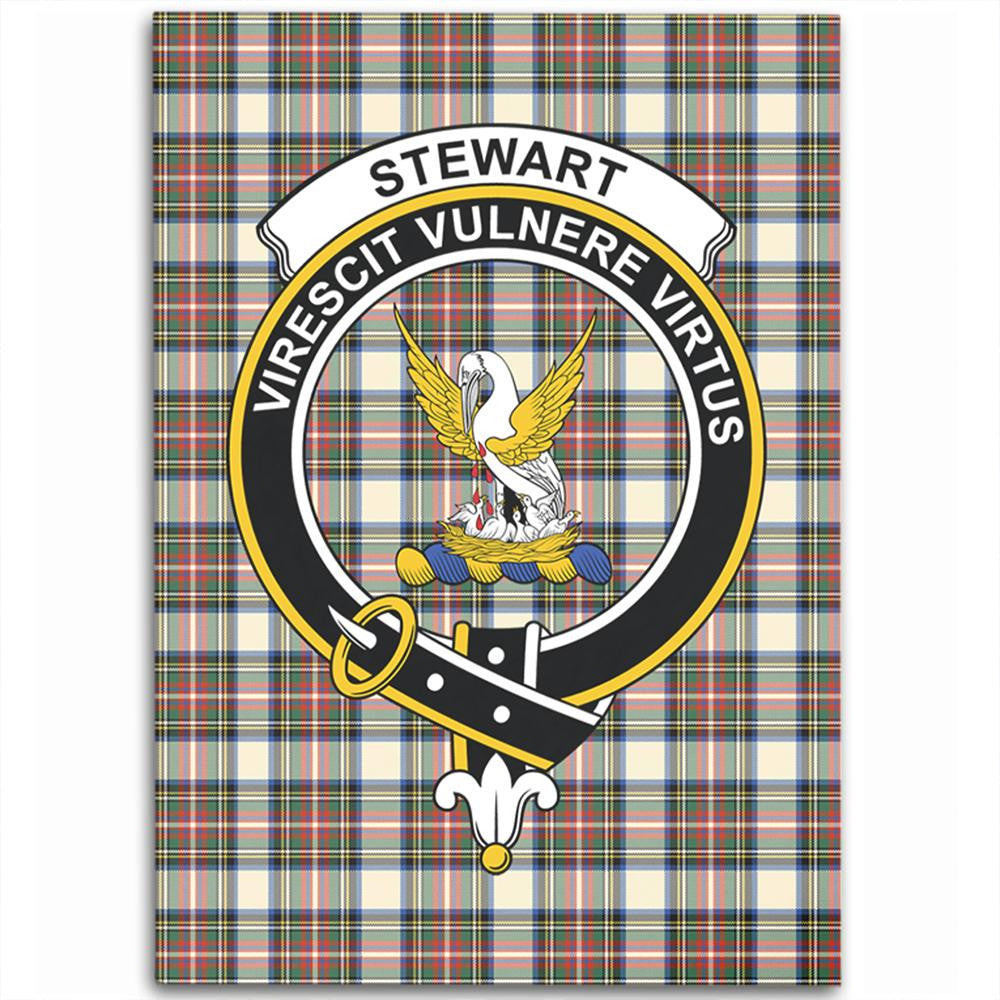Stewart Dress Ancient Tartan Crest Area Rug