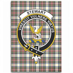Stewart Dress Ancient Tartan Crest Area Rug