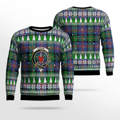 Clan Logan Ancient Crest Tartan Christmas Ugly Sweater MB67 Logan Ancient Sweater Crest Tartan Tartan Ugly Sweater