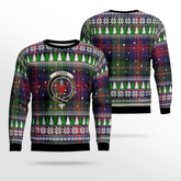 Clan Logan Modern Crest Tartan Christmas Ugly Sweater UT95 Logan Modern Sweater Crest Tartan Tartan Ugly Sweater