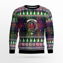 Clan Logan Modern Crest Tartan Christmas Ugly Sweater UT95 Logan Modern Sweater Crest Tartan Tartan Ugly Sweater