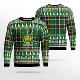 Clan Corrigan Coat Of Arms Christmas Ugly Sweater TW79 Corrigan Coat Of Arms Tartan Ugly Sweater