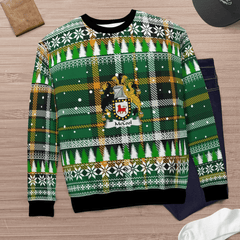 Clan McCool Coat Of Arms Christmas Ugly Sweater ZS54 McCool Coat Of Arms Tartan Ugly Sweater