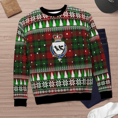 Clan Murdock Crest Tartan Christmas Ugly Sweater MX82 Murdock Crest Tartan Tartan Ugly Sweater