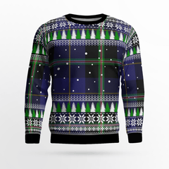 Clan Italian National Tartan Christmas Ugly Sweater FU32 Italian National Tartan Tartan Ugly Sweater