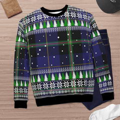Clan Italian National Tartan Christmas Ugly Sweater FU32 Italian National Tartan Tartan Ugly Sweater