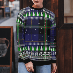 Clan Italian National Tartan Christmas Ugly Sweater FU32 Italian National Tartan Tartan Ugly Sweater