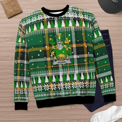 Clan Rogan Coat Of Arms Christmas Ugly Sweater XM50 Rogan Coat Of Arms Tartan Ugly Sweater
