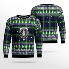 Clan Lamont Modern Crest Tartan Christmas Ugly Sweater LZ59 Lamont Modern Crest Tartan Tartan Ugly Sweater