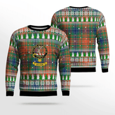 Clan Wilson Ancient Crest Tartan Christmas Ugly Sweater RP80 Wilson Ancient Crest Tartan Tartan Ugly Sweater