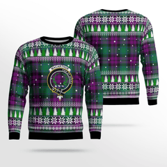 Clan MacArthur – Milton Crest Tartan Christmas Ugly Sweater ZB78 MacArthur – Milton Crest Tartan Tartan Ugly Sweater