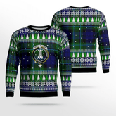 Clan MacCallum Modern Crest Tartan Christmas Ugly Sweater RL33 MacCallum Modern Crest Tartan Tartan Ugly Sweater