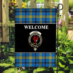 Clan Laing Tartan Crest Black Garden Flag FB17 Clan Laing Tartan Today