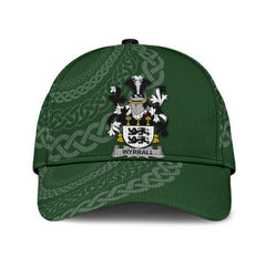 Clan Wyrrall Coat Of Arms - Irish Family Crest St Patrick's Day Classic CapPU92 Classic Cap - Wyrrall Coat Of Arms St Patrick's Day Classic Cap Irish Cap