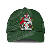 Clan Toller Coat Of Arms - Irish Family Crest St Patrick's Day Classic CapDR49 Classic Cap - Toller Coat Of Arms St Patrick's Day Classic Cap Irish Cap