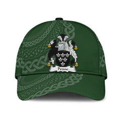 Clan Penne Coat Of Arms - Irish Family Crest St Patrick's Day Classic CapBA67 Classic Cap - Penne Coat Of Arms St Patrick's Day Classic Cap Irish Cap