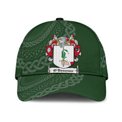 Clan Odonovan Coat Of Arms - Irish Family Crest St Patrick's Day Classic CapLT11 Classic Cap - Odonovan Coat Of Arms St Patrick's Day Classic Cap Irish Cap