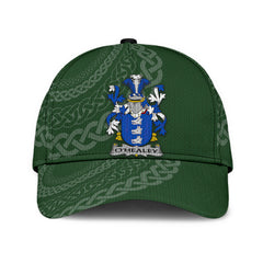 Clan Ohealey Coat Of Arms - Irish Family Crest St Patrick's Day Classic CapUM56 Classic Cap - Ohealey Coat Of Arms St Patrick's Day Classic Cap Irish Cap