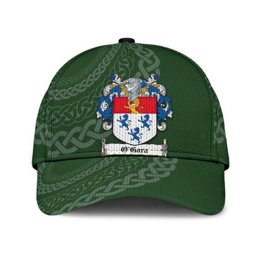 Clan Ogara Coat Of Arms - Irish Family Crest St Patrick's Day Classic CapRJ69 Classic Cap - Ogara Coat Of Arms St Patrick's Day Classic Cap Irish Cap