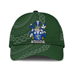 Clan Ralphson Coat Of Arms - Irish Family Crest St Patrick's Day Classic CapYO73 Classic Cap - Ralphson Coat Of Arms St Patrick's Day Classic Cap Irish Cap
