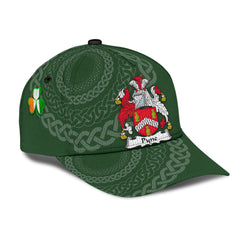 Clan Pyne Coat Of Arms - Irish Family Crest St Patrick's Day Classic CapOD33 Classic Cap - Pyne Coat Of Arms St Patrick's Day Classic Cap Irish Cap
