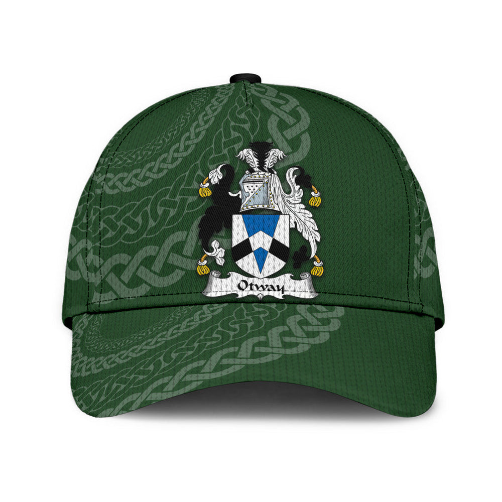 Clan Otway Coat Of Arms - Irish Family Crest St Patrick's Day Classic CapKB31 Classic Cap - Otway Coat Of Arms St Patrick's Day Classic Cap Irish Cap
