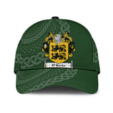 Clan Ororke Coat Of Arms - Irish Family Crest St Patrick's Day Classic CapLQ60 Classic Cap - Ororke Coat Of Arms St Patrick's Day Classic Cap Irish Cap