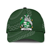 Clan Weldon Coat Of Arms - Irish Family Crest St Patrick's Day Classic CapBJ83 Classic Cap - Weldon Coat Of Arms St Patrick's Day Classic Cap Irish Cap