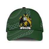 Clan Ogriffin Coat Of Arms - Irish Family Crest St Patrick's Day Classic CapSP25 Classic Cap - Ogriffin Coat Of Arms St Patrick's Day Classic Cap Irish Cap