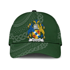 Clan Stewart Coat Of Arms - Irish Family Crest St Patrick's Day Classic CapZU13 Classic Cap - Stewart Coat Of Arms St Patrick's Day Classic Cap Irish Cap
