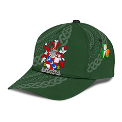 Clan Olynam Coat Of Arms - Irish Family Crest St Patrick's Day Classic CapGC15 Classic Cap - Olynam Coat Of Arms St Patrick's Day Classic Cap Irish Cap