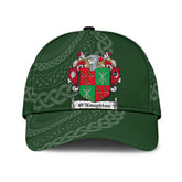 Clan Onaughton Coat Of Arms - Irish Family Crest St Patrick's Day Classic CapWE72 Classic Cap - Onaughton Coat Of Arms St Patrick's Day Classic Cap Irish Cap