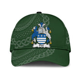 Clan Pitt Coat Of Arms - Irish Family Crest St Patrick's Day Classic CapEM67 Classic Cap - Pitt Coat Of Arms St Patrick's Day Classic Cap Irish Cap