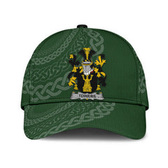 Clan Towers Coat Of Arms - Irish Family Crest St Patrick's Day Classic CapGR56 Classic Cap - Towers Coat Of Arms St Patrick's Day Classic Cap Irish Cap