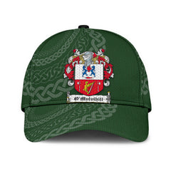 Clan Omulvihill Coat Of Arms - Irish Family Crest St Patrick's Day Classic CapJJ51 Classic Cap - Omulvihill Coat Of Arms St Patrick's Day Classic Cap Irish Cap