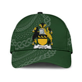 Clan Owgan Coat Of Arms - Irish Family Crest St Patrick's Day Classic CapIF88 Classic Cap - Owgan Coat Of Arms St Patrick's Day Classic Cap Irish Cap